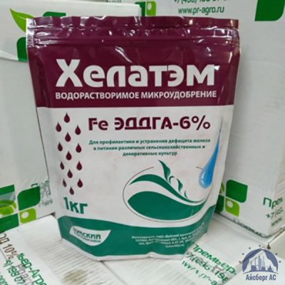 Удобрение ХЕЛАТЭМ Fe 6 Fe EDDHA (ЭДДГА) 6 % купить  в Оренбурге