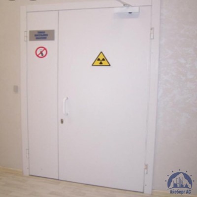 Рентгенозащитная алюминиевая дверь 1070х2080-1 мм купить  в Оренбурге