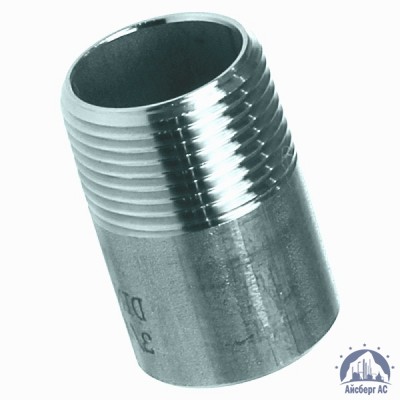 Ниппель нержавеющий Ду 40 1 1/2'' AISI 304 купить в Оренбурге