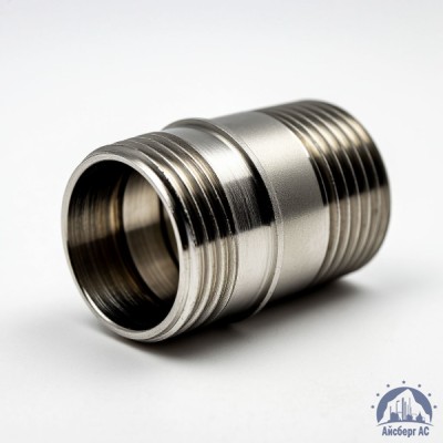 Ниппель переходной нержавеющий DN 32х15 1 1/4"-1/2" 42,4х21,3 мм AISI 316 двойной НР-НР купить в Оренбурге
